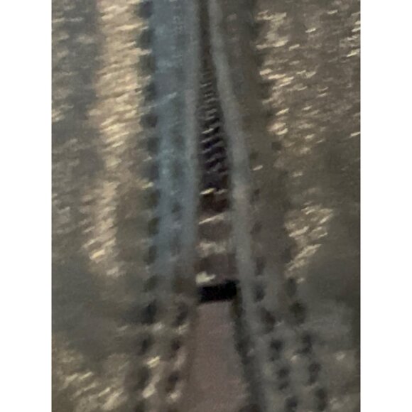 Emanuel Ungaro Parallele Womens Leather Jacket Size 8 Black Made In Italy *FLAW* - Picture 5 of 7